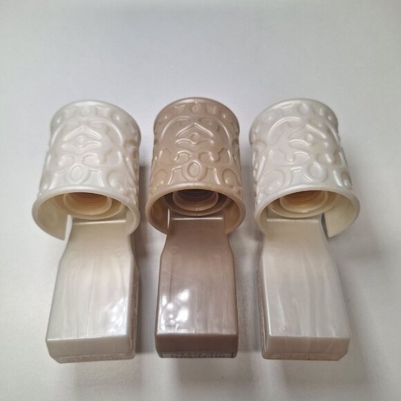 Bath & Body Works  Wallflower Plug Ins Cream Home Room Fragrance Warmer Lot of 3 - Picture 2 of 6